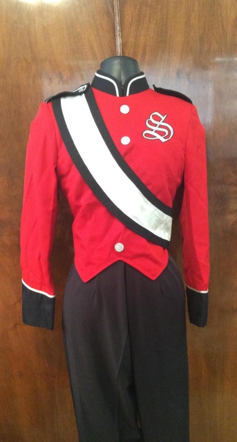 Vintage Red White and Blue Marching Band Outfit Suit Jacket -  India